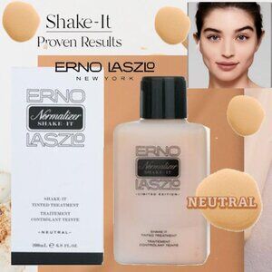 ERNO LASZLO Shake-It*Tinted Treatment ~ NEUTRAL 200 ml-JUMBO Exp. 1/2026 NIB
